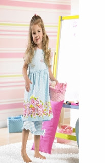 Patrón gratis: vestido de niña Bernina