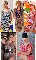 patrones para 5 modelos de vestidos de verano