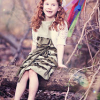 tutorial vestido de niña con volantes
