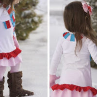 cómo hacer un vestido de niña con unas camisetas