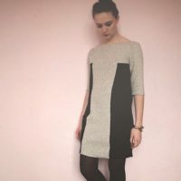 vestido con bloques, patrón y tutorial