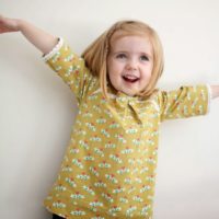 patrón y tutorial blusa para niña