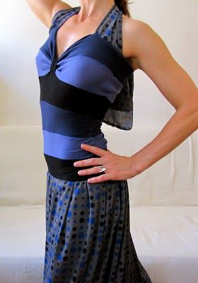 cómo hacer un top con camisetas recicladas