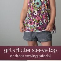 patrón y tutorial vestido de niña