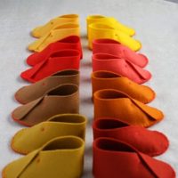 patrón y tutorial zapatillas de niño