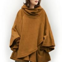 patrón gratis de poncho manta