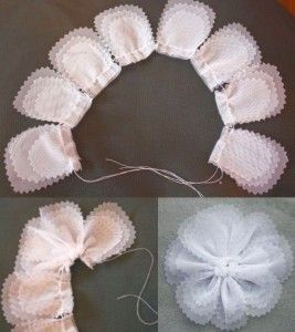 DIY flores y cintas para engalanar cualquier prenda
