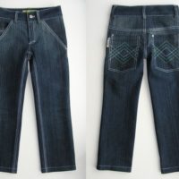 patrón gratis pantalón vaquero para niño